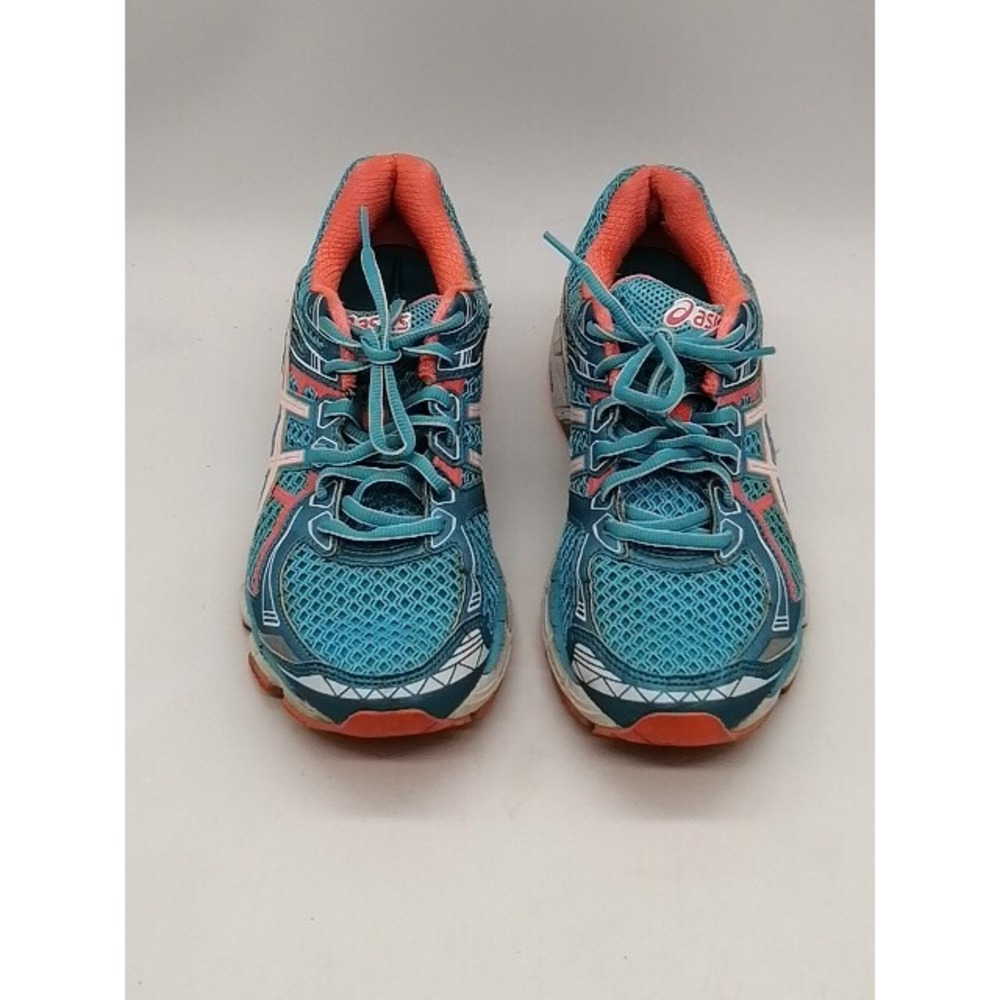 Asics Shoes Sneakers Womens GT 2000 Blue 8 Running Guidance Line T3P8N